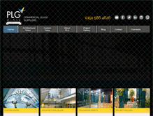 Tablet Screenshot of peterleeglass.com